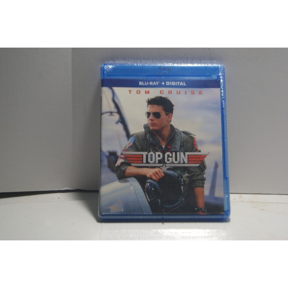 Top Gun (Blu-ray + Digital) New/Sealed Tom Cruise Airplane Jet Film A+